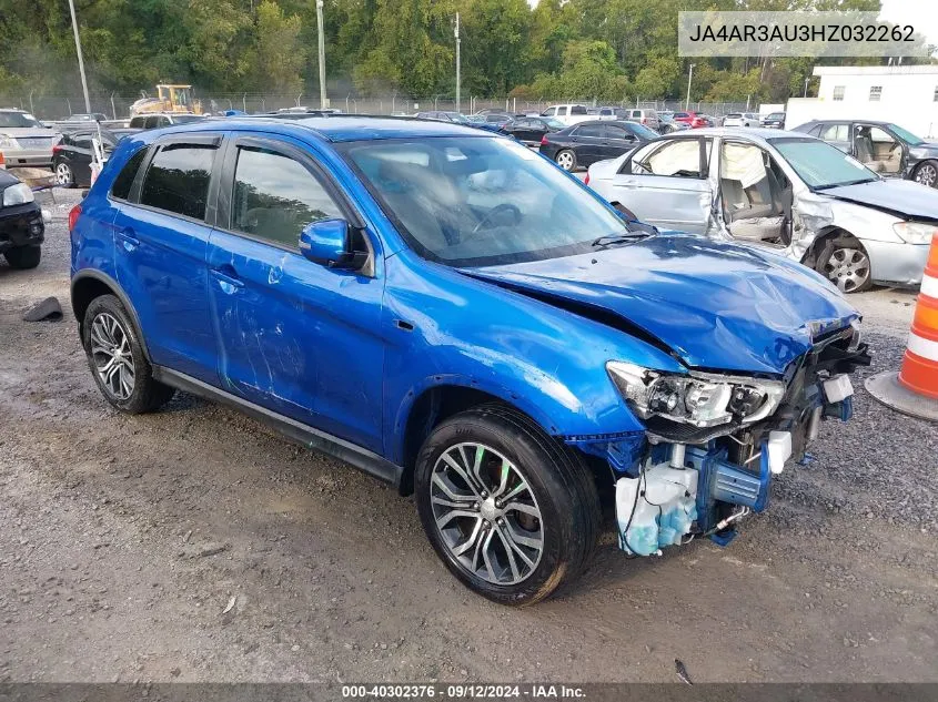 JA4AR3AU3HZ032262 2017 Mitsubishi Outlander Sport 2.0 Es/2.0 Le