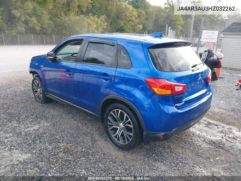 JA4AR3AU3HZ032262 2017 Mitsubishi Outlander Sport 2.0 Es/2.0 Le