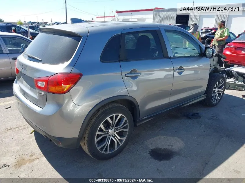 JA4AP3AW7HZ047371 2017 Mitsubishi Outlander Sport 2.4 Se