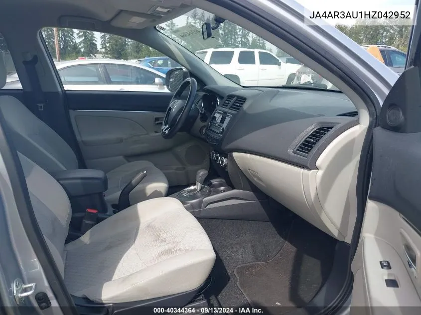 JA4AR3AU1HZ042952 2017 Mitsubishi Outlander Sport 2.0 Es