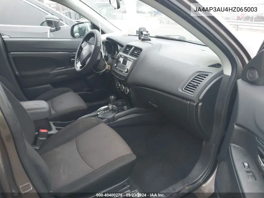 JA4AP3AU4HZ065003 2017 Mitsubishi Outlander Sport 2.0 Es