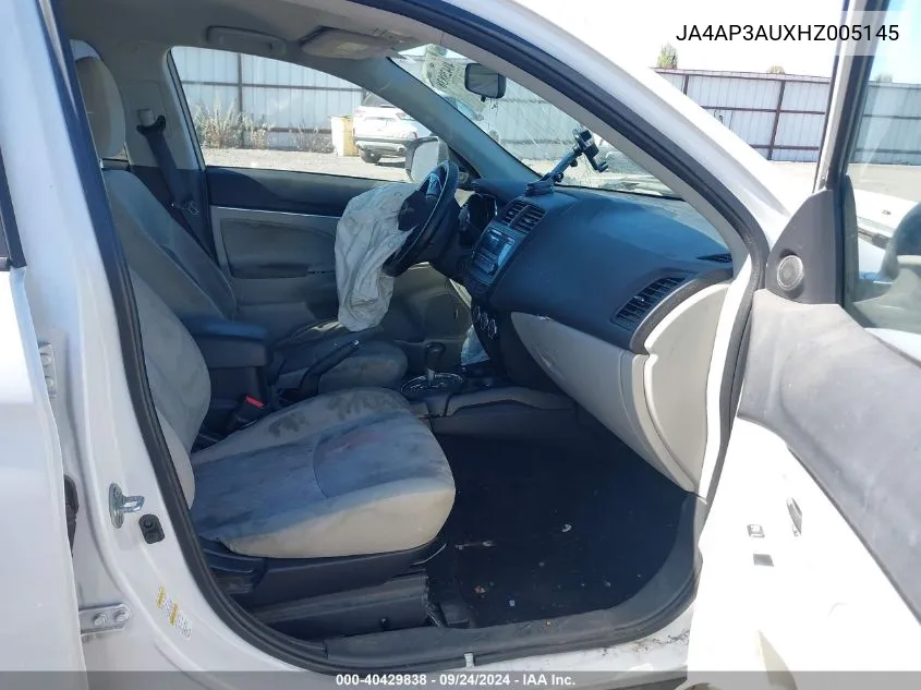 JA4AP3AUXHZ005145 2017 Mitsubishi Outlander Sport 2.0 Es