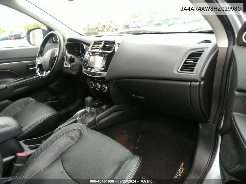 JA4AR4AW8HZ029980 2017 Mitsubishi Outlander Sport 2.4 Sel