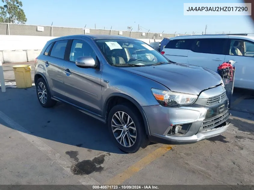 2017 Mitsubishi Outlander Sport 2.0 Es/2.0 Le VIN: JA4AP3AU2HZ017290 Lot: 40571723