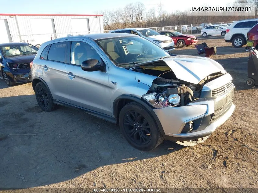 2017 Mitsubishi Outlander Sport 2.0 Le VIN: JA4AR3AU9HZ068781 Lot: 40810326