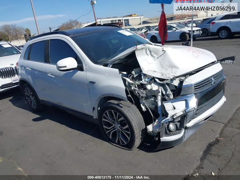 2017 Mitsubishi Outlander Sport Sel/Gt VIN: JA4AR4AW4HZ056299 Lot: 40813170