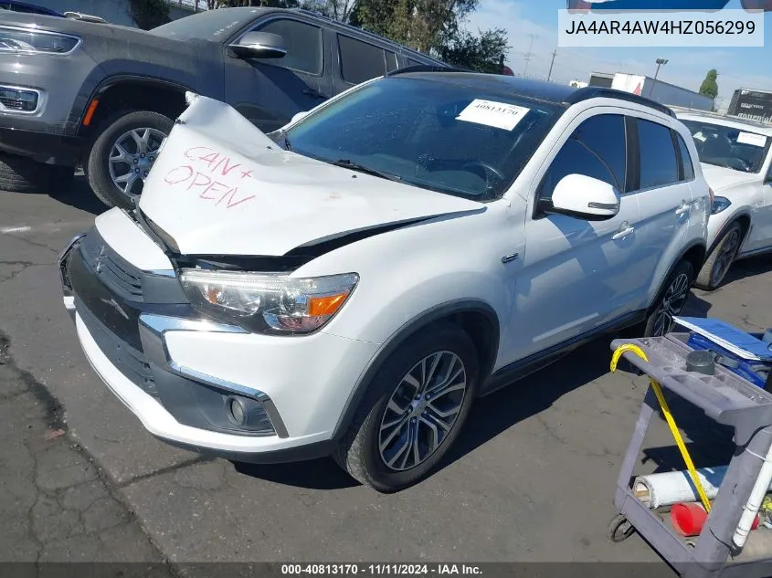 2017 Mitsubishi Outlander Sport Sel/Gt VIN: JA4AR4AW4HZ056299 Lot: 40813170