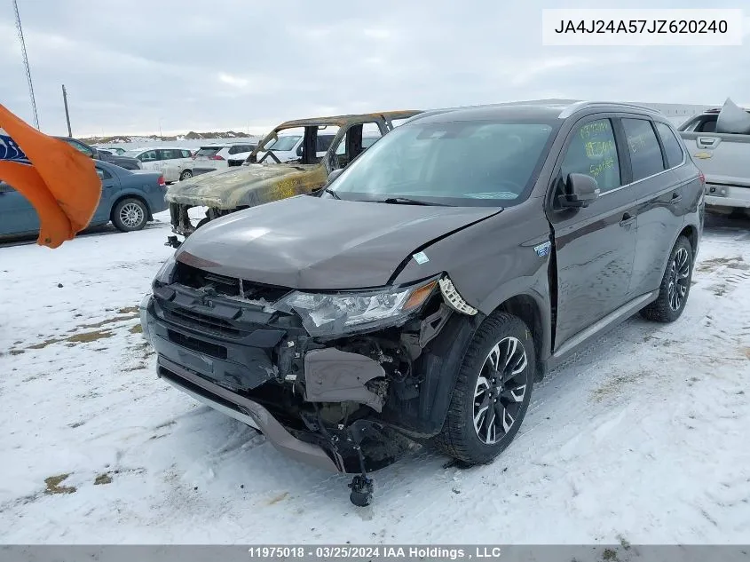 2018 Mitsubishi Outlander Phev VIN: JA4J24A57JZ620240 Lot: 11975018