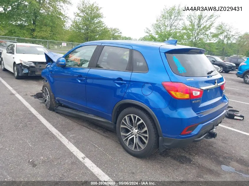 JA4AR3AW8JZ029431 2018 Mitsubishi Outlander Sport 2.4 Se