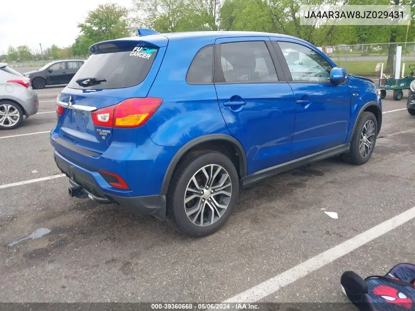 JA4AR3AW8JZ029431 2018 Mitsubishi Outlander Sport 2.4 Se