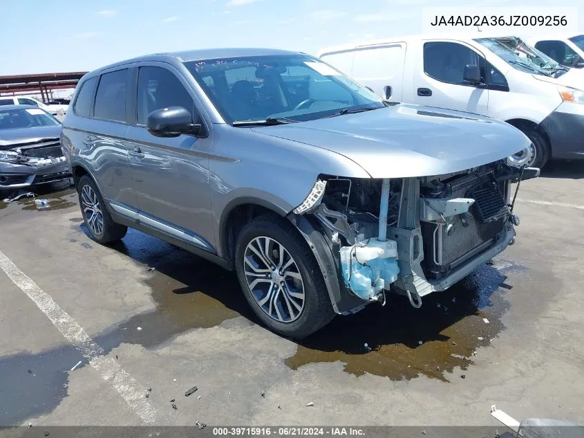 2018 Mitsubishi Outlander Es VIN: JA4AD2A36JZ009256 Lot: 39715916