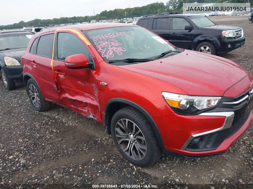 2018 Mitsubishi Outlander Sport 2.0 Es/2.0 Le VIN: JA4AR3AU9JU019504 Lot: 39788643