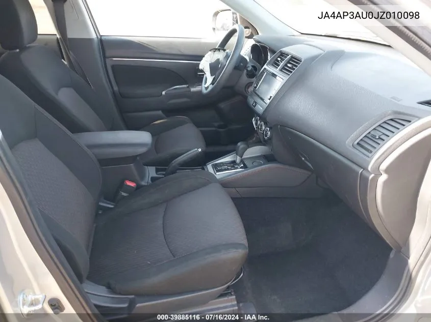 JA4AP3AU0JZ010098 2018 Mitsubishi Outlander Sport Es 2.0