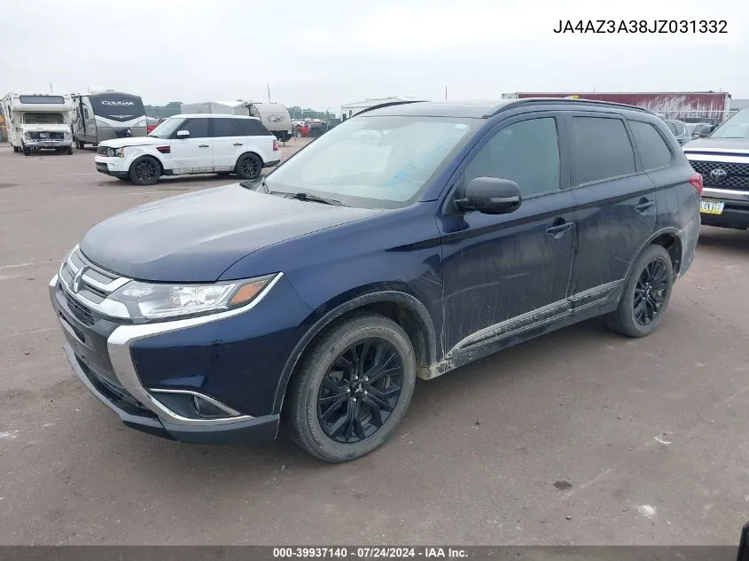 JA4AZ3A38JZ031332 2018 Mitsubishi Outlander Le