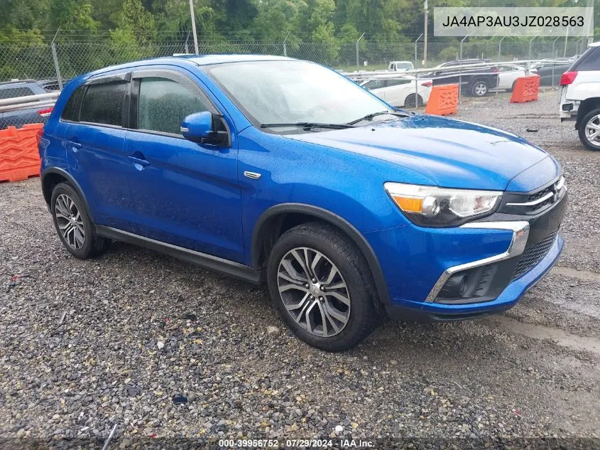 JA4AP3AU3JZ028563 2018 Mitsubishi Outlander Sport Es 2.0