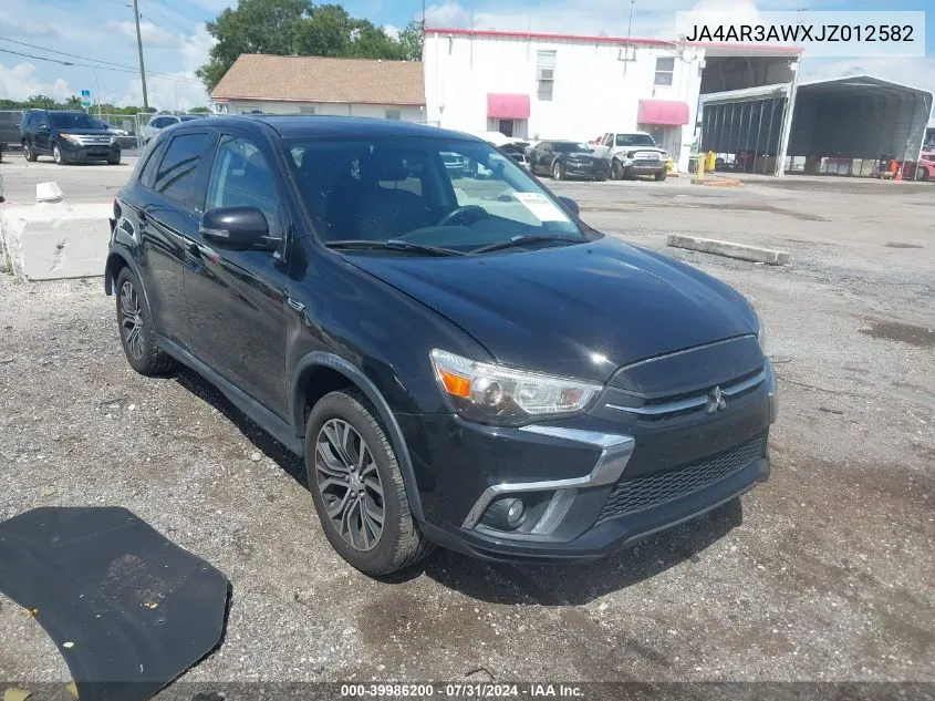 2018 Mitsubishi Outlander Sport 2.4 Se VIN: JA4AR3AWXJZ012582 Lot: 39986200