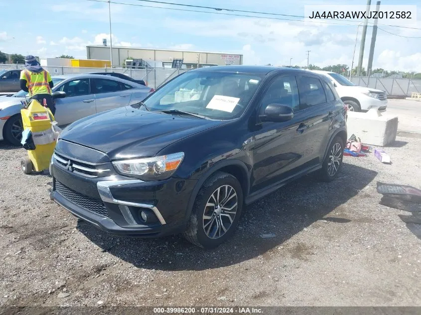 JA4AR3AWXJZ012582 2018 Mitsubishi Outlander Sport 2.4 Se