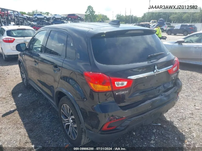 2018 Mitsubishi Outlander Sport 2.4 Se VIN: JA4AR3AWXJZ012582 Lot: 39986200