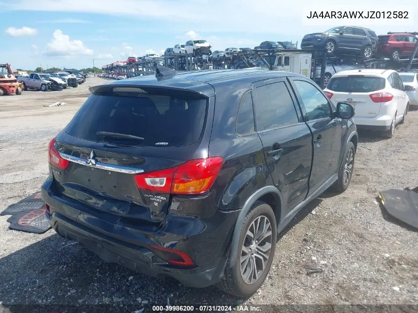 JA4AR3AWXJZ012582 2018 Mitsubishi Outlander Sport 2.4 Se