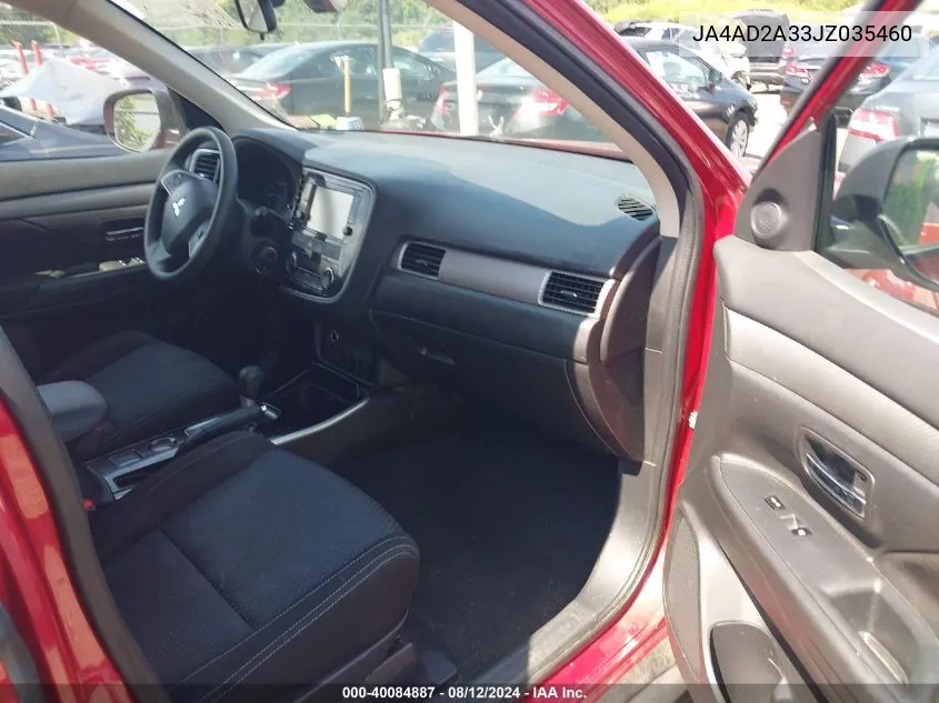 JA4AD2A33JZ035460 2018 Mitsubishi Outlander Es