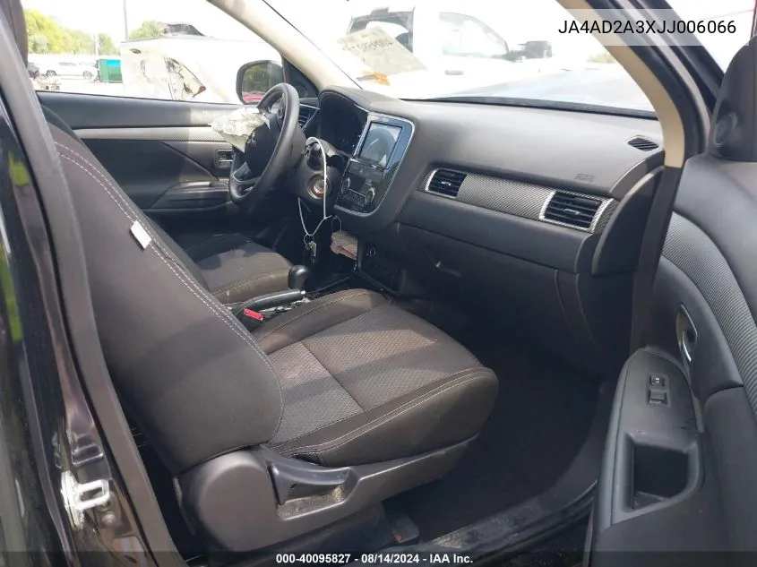 JA4AD2A3XJJ006066 2018 Mitsubishi Outlander Es