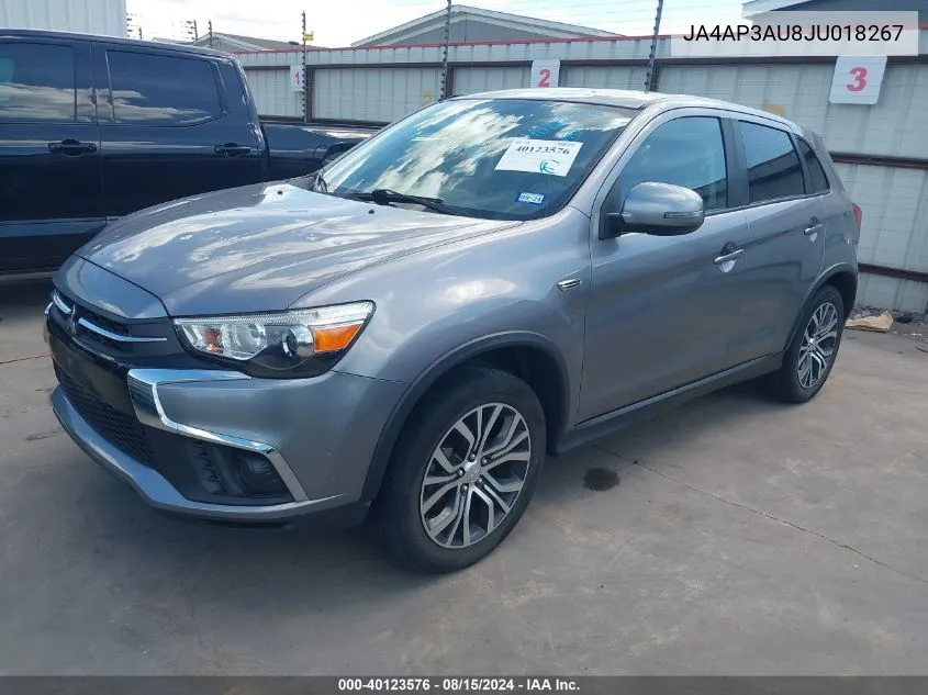 JA4AP3AU8JU018267 2018 Mitsubishi Outlander Sport 2.0 Es/2.0 Le/Es 2.0