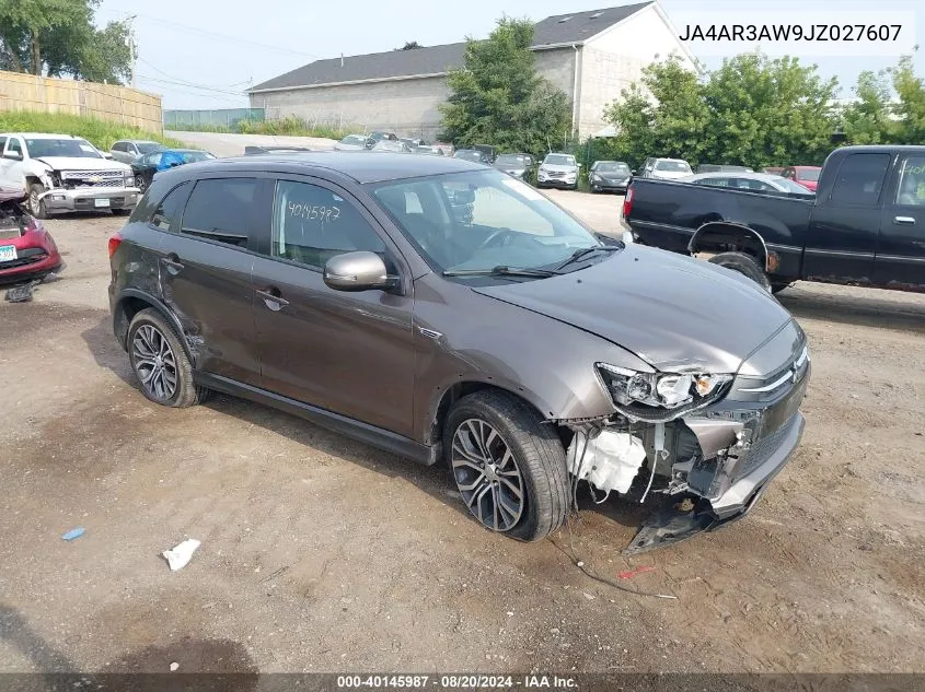 JA4AR3AW9JZ027607 2018 Mitsubishi Outlander Sport Es/Se