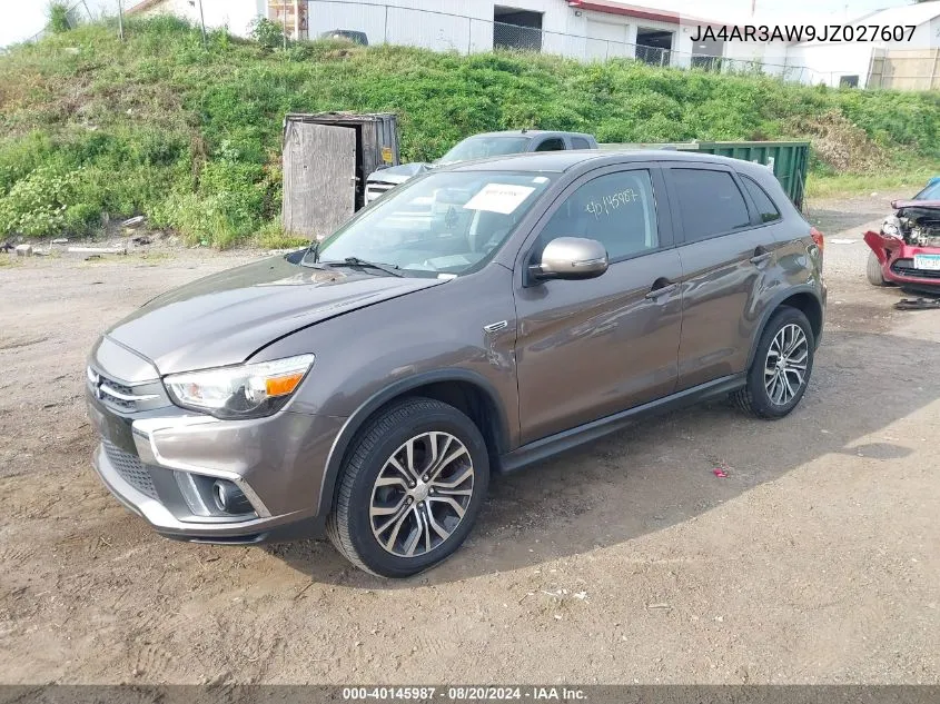 JA4AR3AW9JZ027607 2018 Mitsubishi Outlander Sport Es/Se