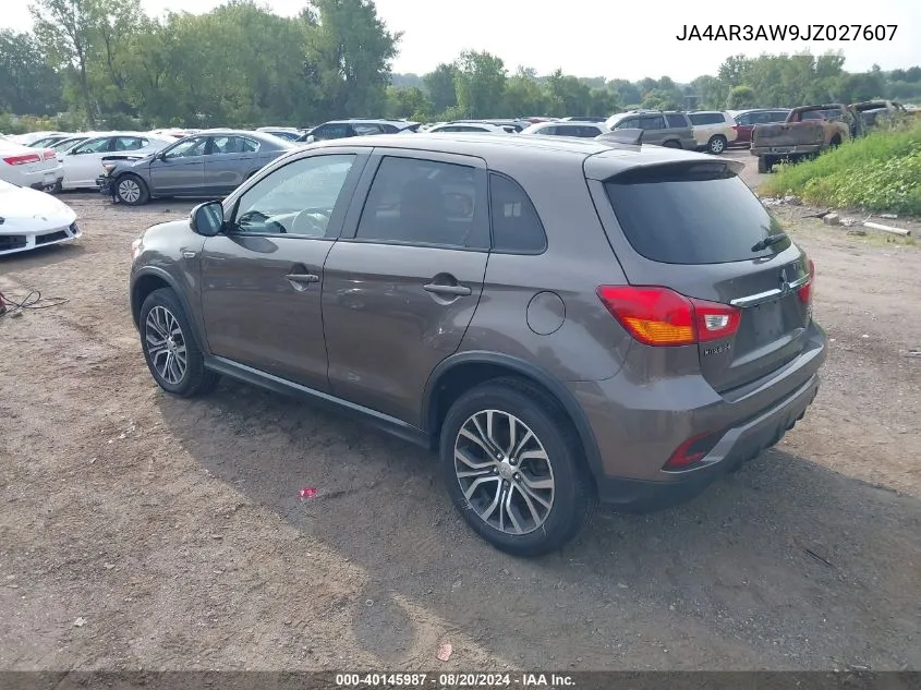 JA4AR3AW9JZ027607 2018 Mitsubishi Outlander Sport Es/Se