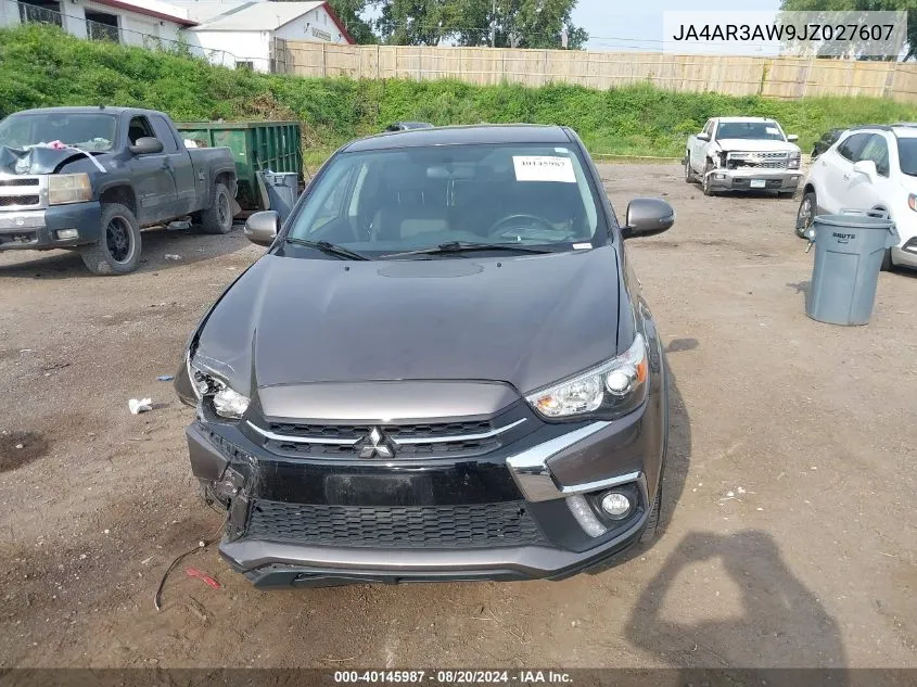 2018 Mitsubishi Outlander Sport Es/Se VIN: JA4AR3AW9JZ027607 Lot: 40145987