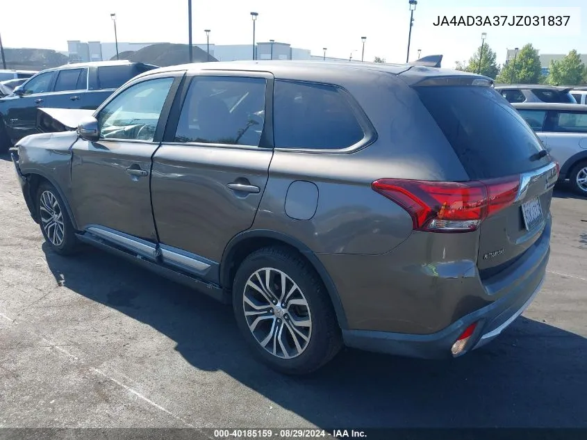 JA4AD3A37JZ031837 2018 Mitsubishi Outlander Se