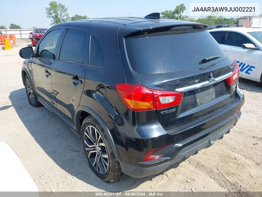 JA4AR3AW9JU002221 2018 Mitsubishi Outlander Sport 2.4 Se