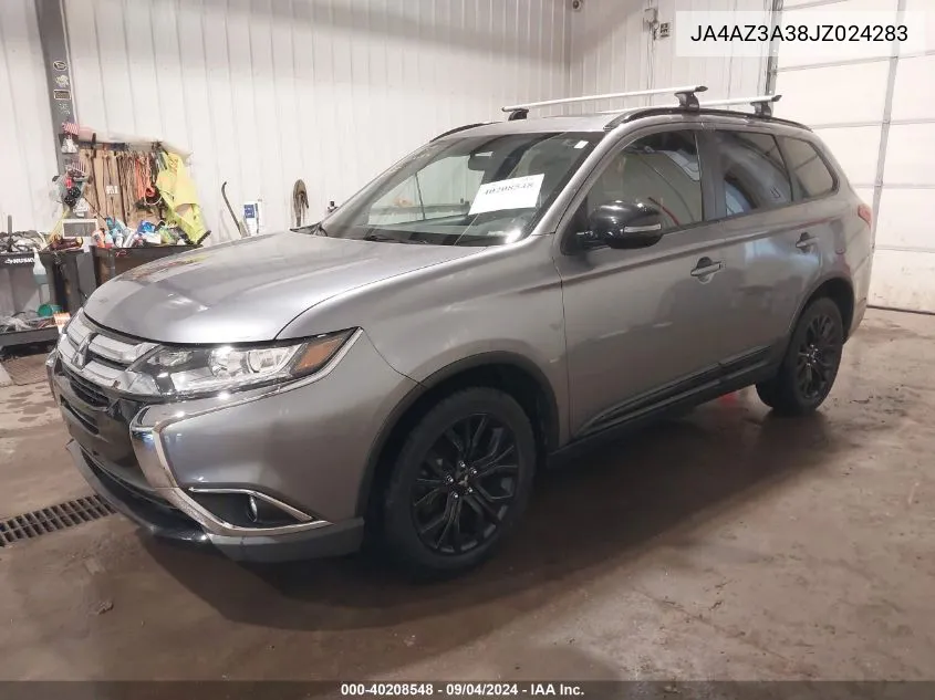 JA4AZ3A38JZ024283 2018 Mitsubishi Outlander Le