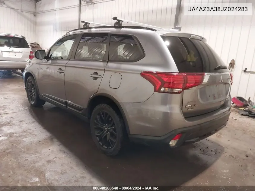 JA4AZ3A38JZ024283 2018 Mitsubishi Outlander Le