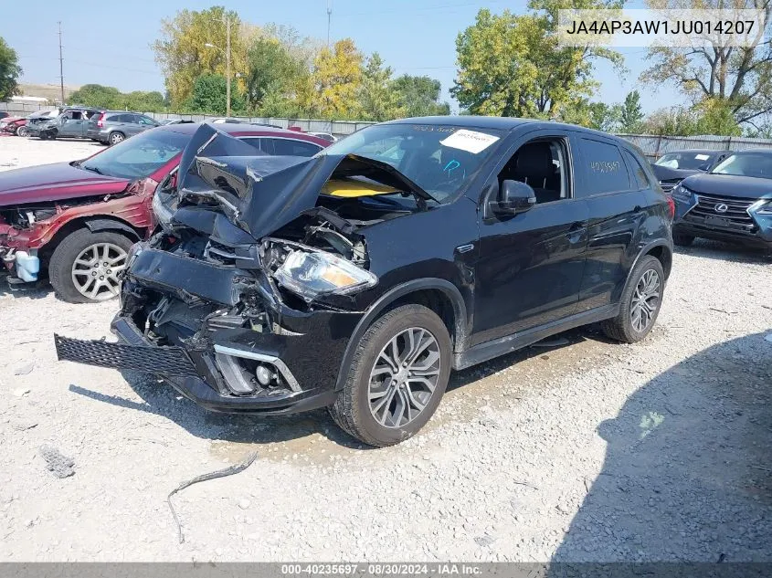 2018 Mitsubishi Outlander Sport 2.4 Se VIN: JA4AP3AW1JU014207 Lot: 40235697