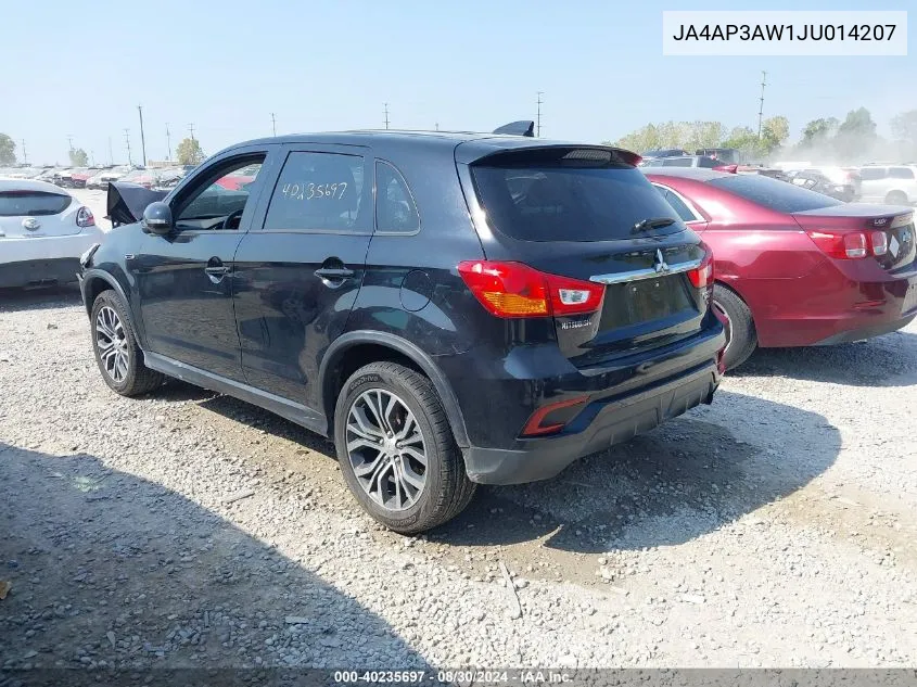 2018 Mitsubishi Outlander Sport 2.4 Se VIN: JA4AP3AW1JU014207 Lot: 40235697