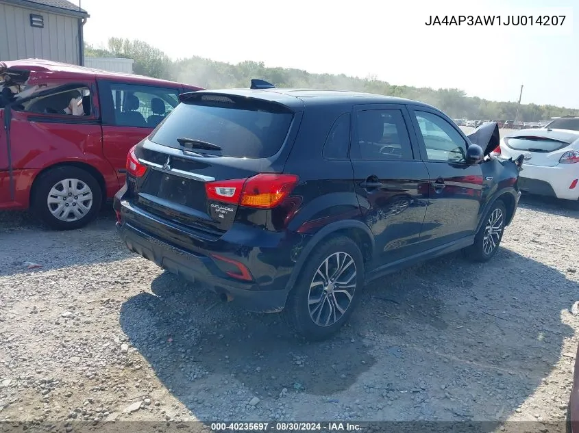 2018 Mitsubishi Outlander Sport 2.4 Se VIN: JA4AP3AW1JU014207 Lot: 40235697