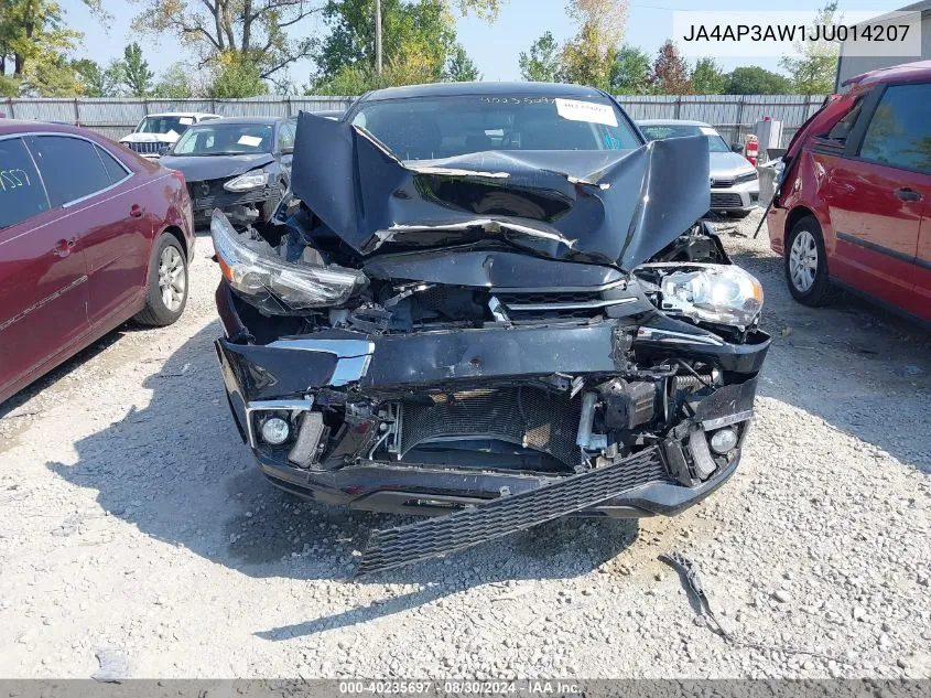 2018 Mitsubishi Outlander Sport 2.4 Se VIN: JA4AP3AW1JU014207 Lot: 40235697