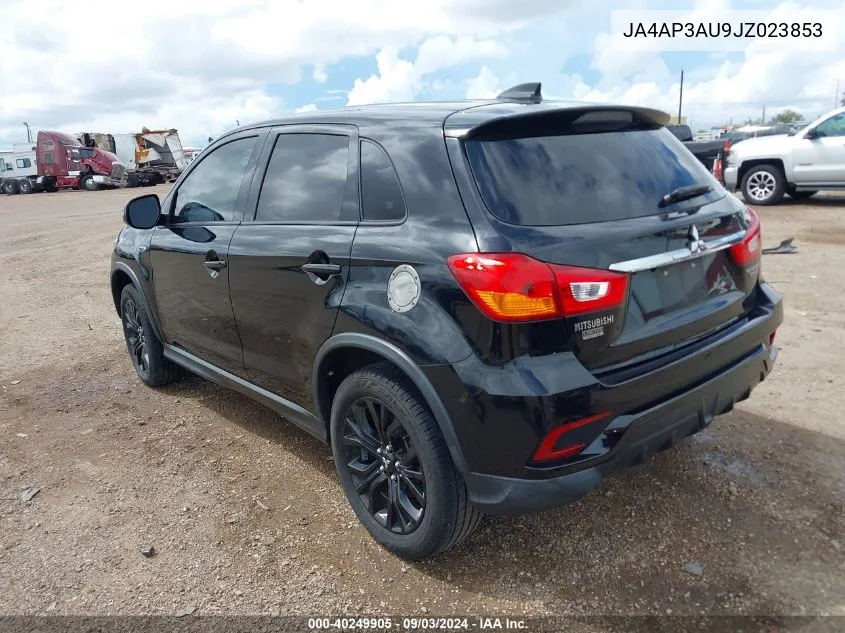 2018 Mitsubishi Outlander Sport 2.0 Le VIN: JA4AP3AU9JZ023853 Lot: 40249905