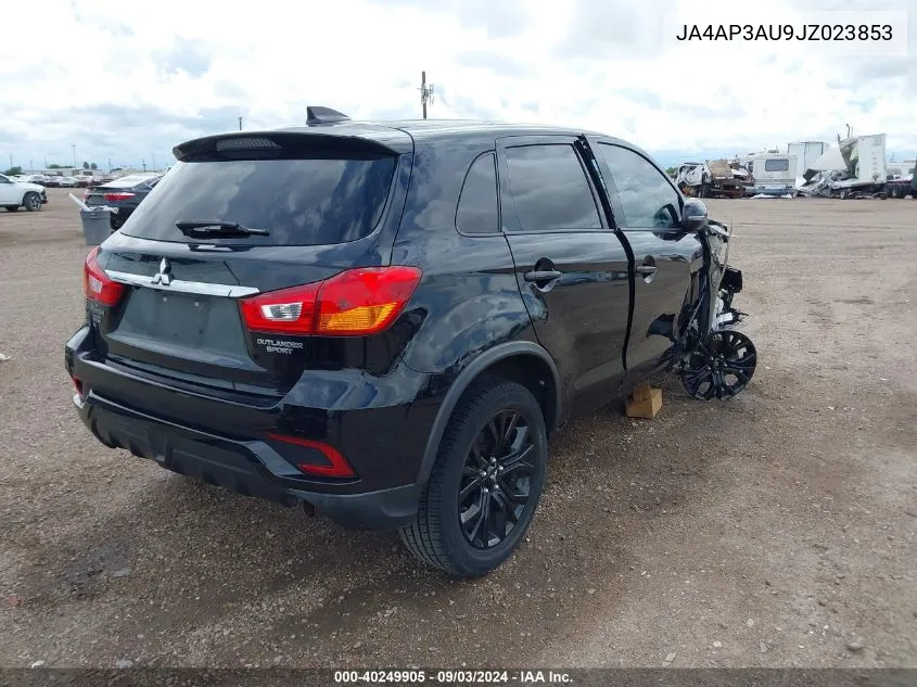 2018 Mitsubishi Outlander Sport 2.0 Le VIN: JA4AP3AU9JZ023853 Lot: 40249905