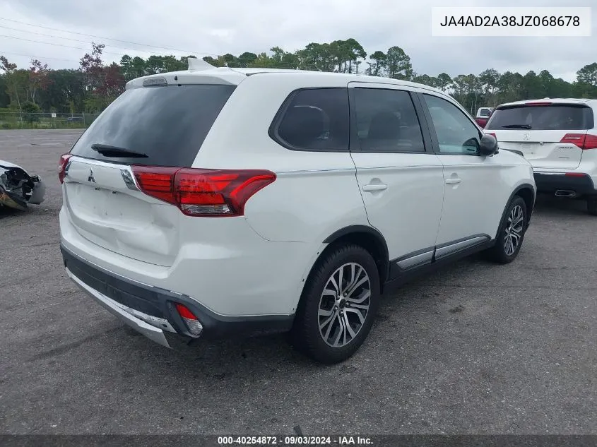 JA4AD2A38JZ068678 2018 Mitsubishi Outlander Es