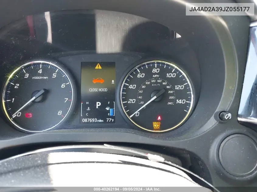 JA4AD2A39JZ055177 2018 Mitsubishi Outlander Es