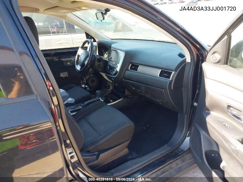 JA4AD3A33JJ001720 2018 Mitsubishi Outlander Se