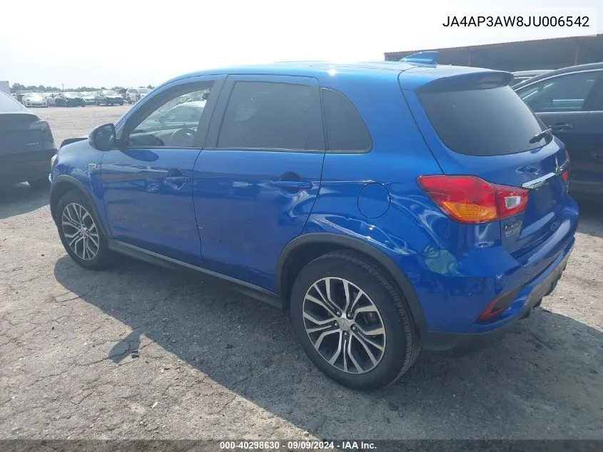 JA4AP3AW8JU006542 2018 Mitsubishi Outlander Sport 2.4 Se