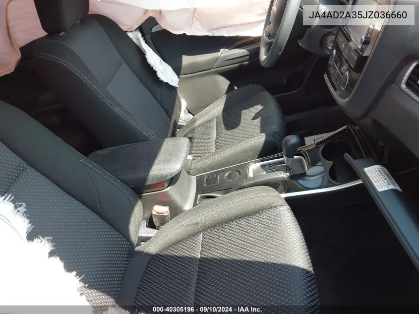 JA4AD2A35JZ036660 2018 Mitsubishi Outlander Es