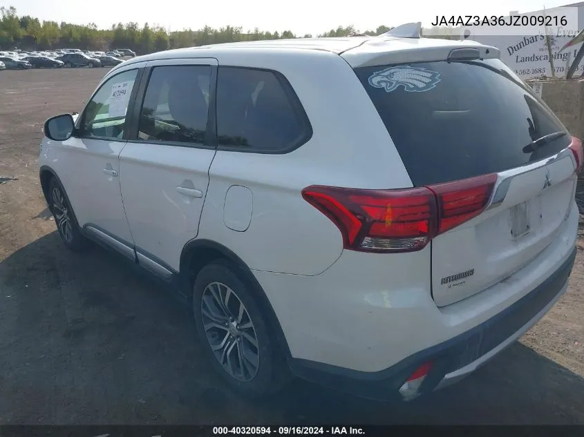 JA4AZ3A36JZ009216 2018 Mitsubishi Outlander Se