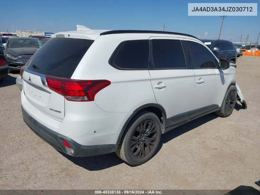 JA4AD3A34JZ030712 2018 Mitsubishi Outlander Le