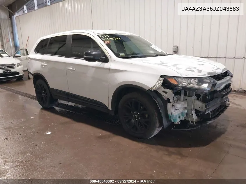 JA4AZ3A36JZ043883 2018 Mitsubishi Outlander Le