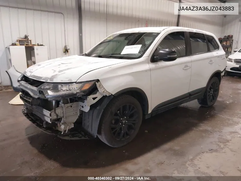 JA4AZ3A36JZ043883 2018 Mitsubishi Outlander Le