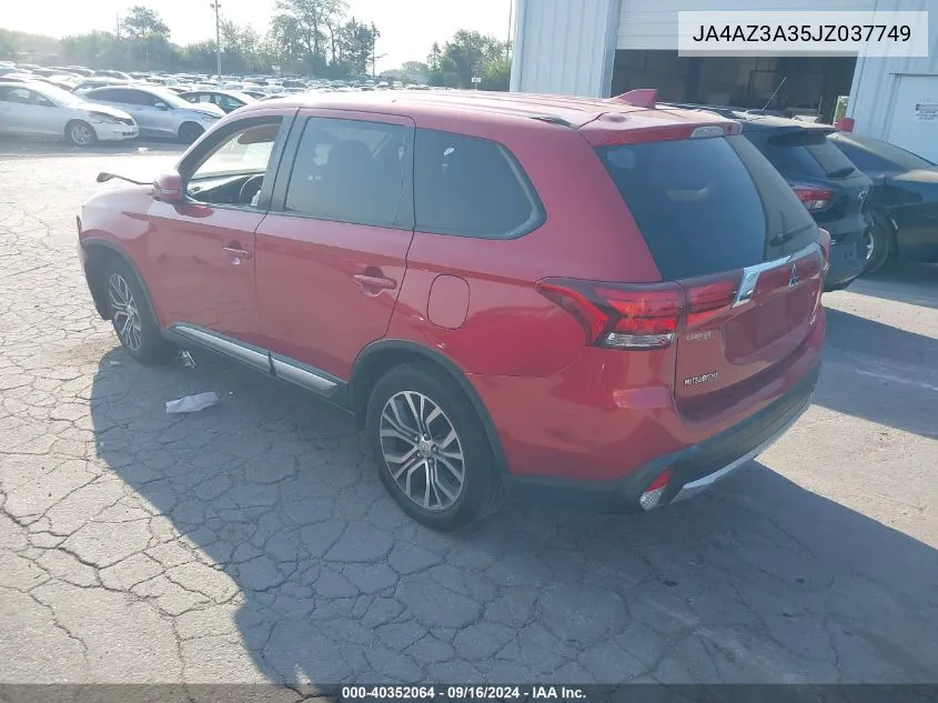 JA4AZ3A35JZ037749 2018 Mitsubishi Outlander Se